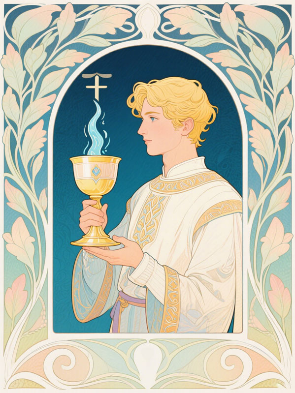 Page of Cups